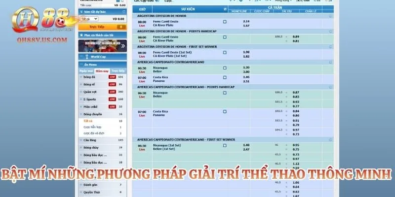 Thể Thao QH88 - Nơi Biến Ước Mơ Làm Giàu Thành Hiện Thực 5 Bật mí những phương pháp giải trí thể thao thông minh dễ thắng