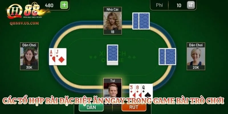 Xì Dách – Hành Trình Chinh Phục Những Ván Bài Kịch Tính 6 Các tổ hợp bài đặc biệt ăn ngay trong game bài trò chơi 21 điểm