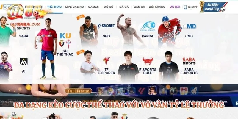 Kubet - Hành Trình Vươn Tầm Vị Thế Trên Thị Trường Cá Cược 5 Đa dạng kèo cược thể thao với vô vàn tỷ lệ thưởng hấp dẫn