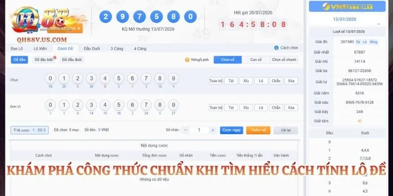 Cách Tính Xác Suất Lô Đề - Bí Kíp Chiến Thắng Khi Vào Tiền 4 Khám phá công thức chuẩn khi tìm hiểu cách tính lô đề