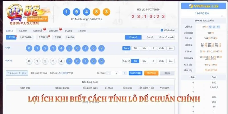 Cách Tính Xác Suất Lô Đề - Bí Kíp Chiến Thắng Khi Vào Tiền 3 Lợi ích khi biết cách tính lô đề chuẩn chỉnh