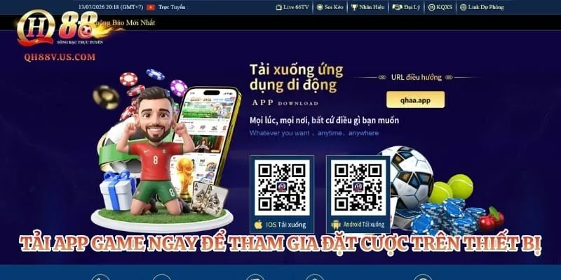QH88 🎖️ Trải Nghiệm 100k Tại Nhà Cái QH88 Chính Thức Tặng 308 Tải app game ngay để tham gia đặt cược trên thiết bị cực dễ