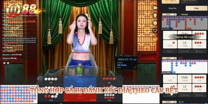 Cách Xóc Đĩa Bệt - Tuyệt Chiêu Bẻ Và Nuôi Cầu Hay Nhất 3 Tổng hợp cách đánh xóc đĩa theo cầu bệt