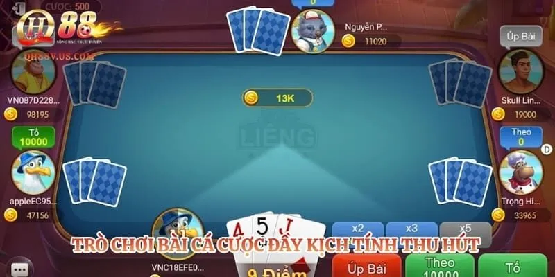Liêng - Game Bài Cá Cược Đỉnh Cao Dành Cho Mọi Tay Cược 2 Trò chơi bài cá cược đầy kịch tính thu hút nhiều tay cược